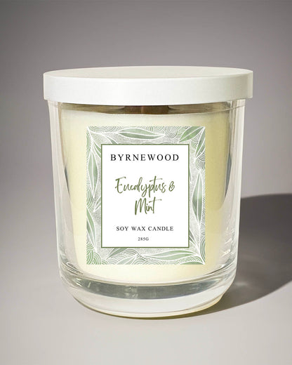 Eucalyptus & Mint Soy Wax Candle 285g