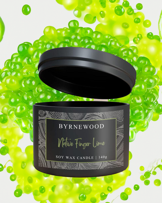 Native Finger Lime Soy Wax Candle 140g