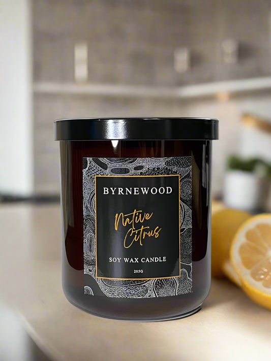 Byrnewood Native Citrus Soy Wax Candle 285g