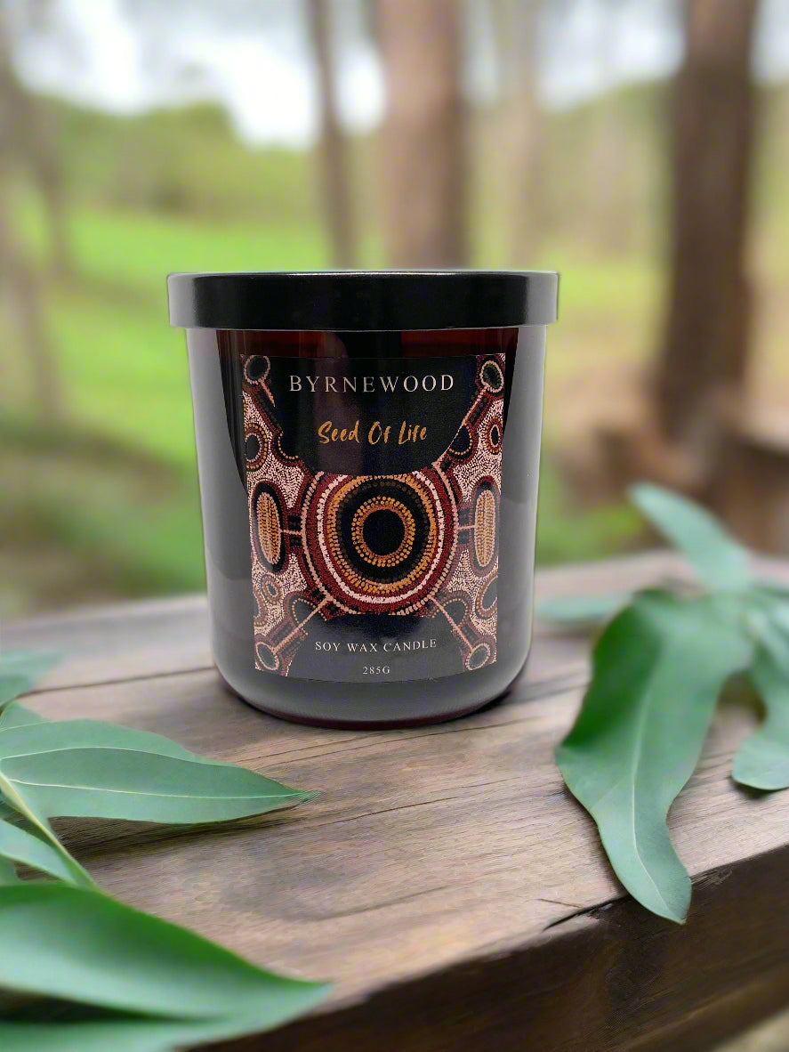 Byrnewood Candle, Gold Coast Candle, Scented Candle, Masculine candle, Dark candle, Mens candle