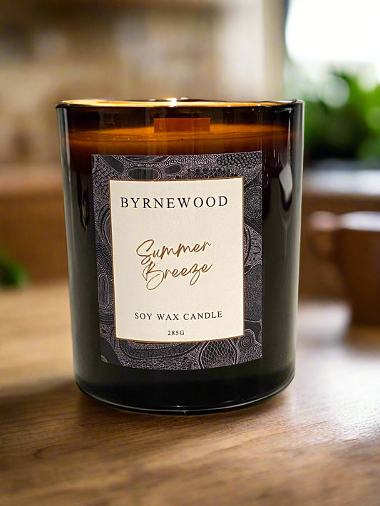 Byrnewood Summer Breeze Soy Wax Candle 285g